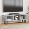vidaXL Soporte de TV Gris Concreto 100 x 35 x 35 cm