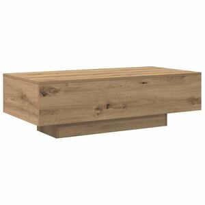 vidaXL Mesa de centro madera ingenier&iacute;a roble artisan 100x49,5x31 cm