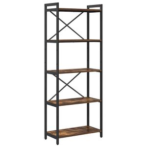 vidaXL Estante de libros 60 x 30 x 155 cm Madera de ingenier&iacute;a