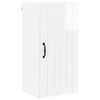 vidaXL Armario de Pared LUCCA Brillante 40 x 31 x 80 cm