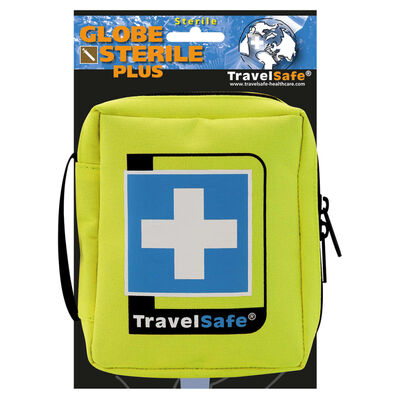 Travelsafe Kit primeros auxilios 31 piezas Globe Sterile Plus amarillo