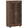 vidaXL Aparador FLORIN 55,5 x 29 x 100 cm Roble Marr&oacute;n