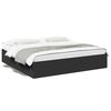 vidaXL Estructura de cama madera de ingenier&iacute;a negra 200x200 cm
