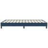 vidaXL Estructura de cama sin colch&oacute;n terciopelo azul oscuro 120x210cm