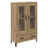 vidaXL Alacena Roble artisan 70 x 31 x 115 cm