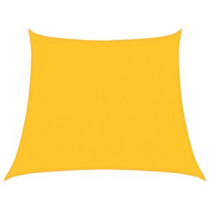 vidaXL Toldo de vela HDPE amarillo 160 g/m&sup2; 3/4x3 m