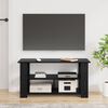 vidaXL Soporte para TV Roble Negro 100 x 40 x 50 cm
