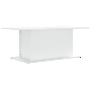 vidaXL Mesa de centro madera de ingenier&iacute;a blanca 102x55,5x40 cm