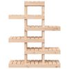 vidaXL Soporte para plantas madera maciza de pino 85x25x109,5 cm