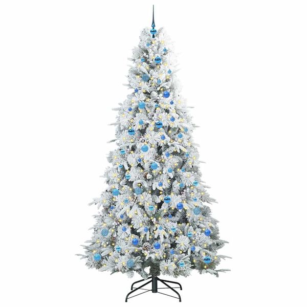 vidaXL &Aacute;rbol de Navidad artificial con ramas articuladas 240 cm