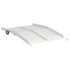 vidaXL Rampa para silla de ruedas 270 kg Plateado 270 kg Aluminio