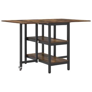 vidaXL Mesa de comedor 122 x 80 x 76,5 cm Madera de ingenier&iacute;a