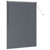 vidaXL Persianas venecianas Manual Gris oscuro 175 x 130 cm Aluminio