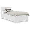 vidaXL Estructura de cama 100 x 200 cm Madera de Ingenier&iacute;a