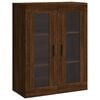 vidaXL Armario de pared marr&oacute;n roble 69,5x34x90 cm