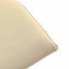 vidaXL Tumbona plegable beige 175x54x8,5 cm Tejido Oxford