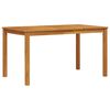 vidaXL Conjunto de Comedor de Jard&iacute;n 7 pcs Marr&oacute;n