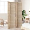 vidaXL Puerta de Armario con puerta 4 pcs Natural 140.5 x 2 x 59.5 cm