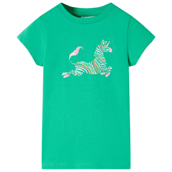 Camiseta infantil verde 92
