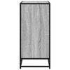 vidaXL Aparador madera ingenier&iacute;a y metal gris Sonoma 68x35x76 cm