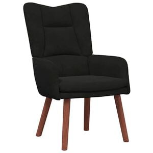 vidaXL sill&oacute;n Negro 63 x 67 x 94 cm Terciopelo