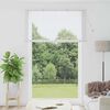 vidaXL Persiana para Ventana con cortinas Manual Blanco Aluminio