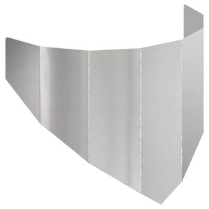 vidaXL Borde de C&eacute;sped 100 x 45 cm Acero Plateado