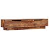 vidaXL Mueble para TV de madera maciza de acacia 145x30x30 cm