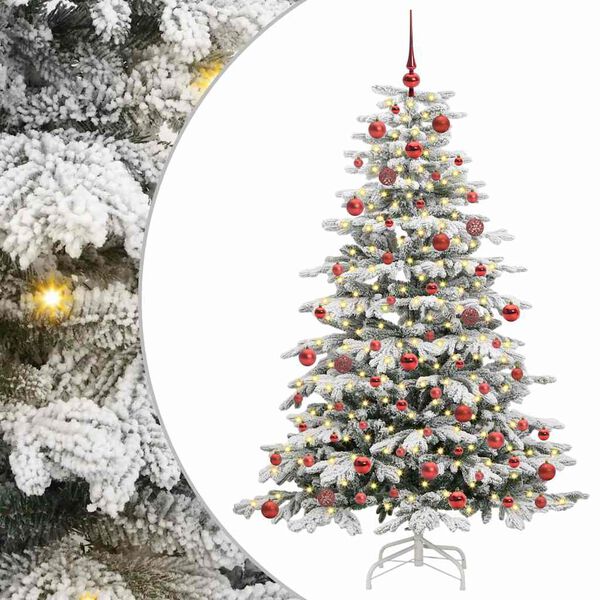 vidaXL &Aacute;rbol de Navidad artificial con ramas articuladas 180 cm