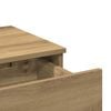 vidaXL Mesa de Tocador con cajón Roble artisan 100 x 40 x 130 cm