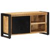 vidaXL Mueble de TV madera maciza de mango rugosa 80x30x40 cm