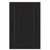 vidaXL Mueble de pared de cocina Porto madera contrachapada negra