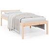 vidaXL Cama para personas mayores madera maciza de pino 90x200 cm