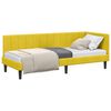 vidaXL Estructura de cama en esquina Amarillo 80 cm x 200 cm