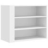 vidaXL Armario de pared madera de ingenier&iacute;a blanco 75x35x60 cm