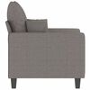 vidaXL Sill&oacute;n de tela gris taup&eacute; 60 cm