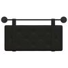 vidaXL Cabecera Colgante Negro 100 x 55 x 5 cm Cuero sint&eacute;tico