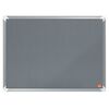 Nobo Tabl&oacute;n de anuncios de corcho Premium Plus 60x45 cm gris