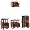 vidaXL Juego de muebles de ba&ntilde;o 4 pcs Madera s&oacute;lida recuperada