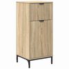vidaXL Gabinete de Ba&ntilde;o con caj&oacute;n Roble Sonoma 39,5 x 36 x 88 cm