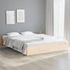 vidaXL Estructura de cama sin colchón madera maciza 140x200 cm