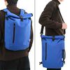 vidaXL Bolsa de bicicleta Azul 31 x 13 x 58 cm Poliéster