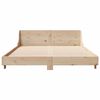 vidaXL Estructura de cama sin colchón madera maciza de pino 120x190 cm