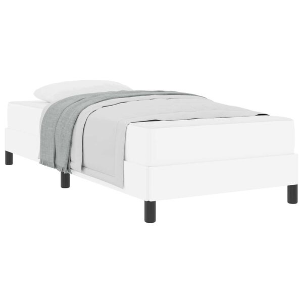 vidaXL Estructura de cama con colch&oacute;n Puro 100 x 200 cm tela