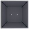 vidaXL Maceta Pilar Antracita 40 x 40 x 100 cm