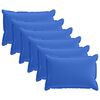 vidaXL Funda de almohada 6 uds. HOUTEN Azul Royal 50 x 80 cm Poli&eacute;ster