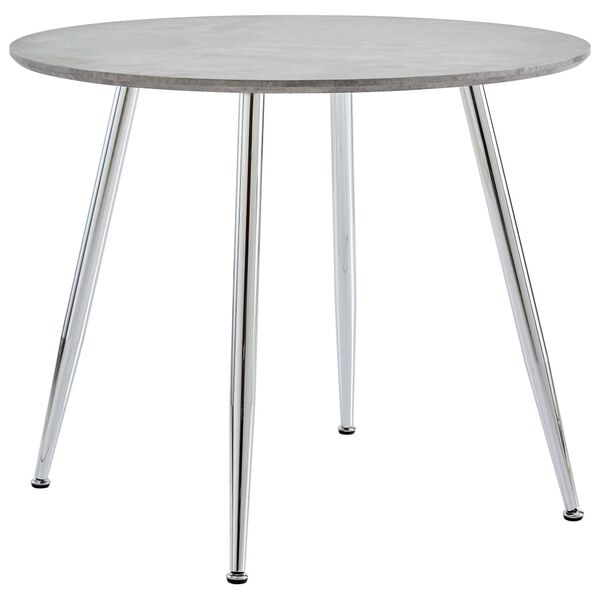 vidaXL Juego de comedor 5 piezas cuero sint&eacute;tico color crema