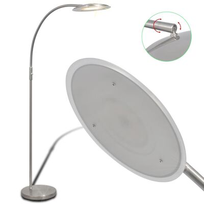 vidaXL lámpara de pie regulable con LED 18 W