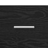 vidaXL Armario de Noche con caj&oacute;n 2 pcs Roble Negro 50 x 32,5 x 80cm