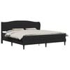 vidaXL Estructura de cama Negro 180 x 200 cm Cuero sint&eacute;tico